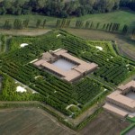 Il labirinto più grande del mondo che Franco Maria Ricci sta realizzando a Fontanellato