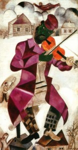 Chagall - Il violinista