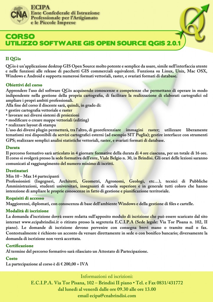 LOCANDINA QGIS
