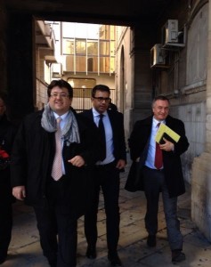 Marini, De Scisciolo ed il Viceministro Bubbico