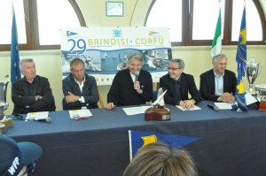 presentazione della XXIX brindisi corfu