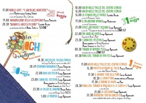 programma festival dei giochi 2014