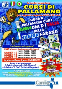 Corsi di Pallamano Junior 2014-2015