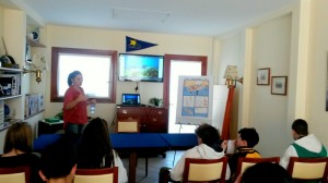 Lezione di biologia marina al Cv Brindisi