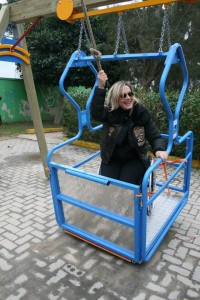 Fabiola Spalluto altalena per Disabilli