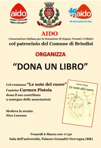 Locandina libro Carmen Pistoia