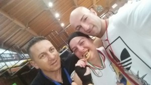 Da sinistra  Antonio Musio  Eva Magno ed Antonio De Vitis