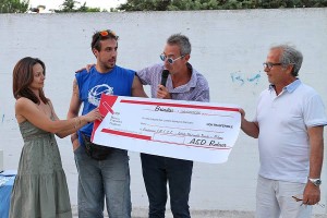 Foto assegno Raccolta Fondi