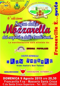 Man Sagra della mozzarella  9 agost