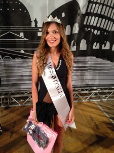 Marzia Della Corte  vincitrice della tappa a Villa Castelli