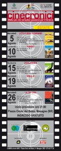 Locandina 32x78 CINECRONICI ESTATE 2015 Mesagne