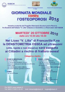 Locandina_Giornata Mondiale contro l'OSTEOPOROSI 2015_Francavilla Fontana