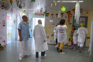 Pediatria preparativi per Halloween