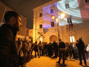 Flash mob attentati Parigi-2