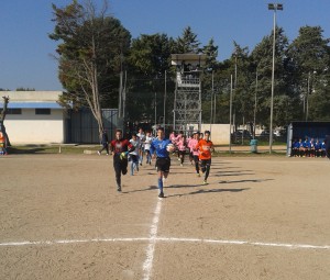 Ingresso in campo Giovanissimi Cedas-Ceglie
