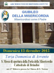 giubileo della misericordia brindisi