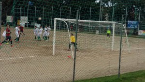 incrocio dei pali colpito da Cassano Allievi Cedas
