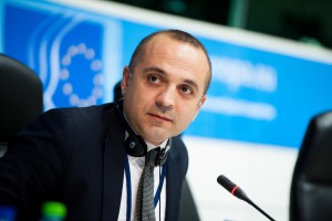 Brussels, Belgium - June 24, 2015 - Freeing Europe safely from asbestos On This Picture: Mr. Mauro D'Attis ©EU2015 2015_06_24_Freeing_Europe_Asbestos