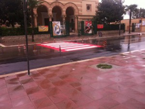 attraversamento pedonale salesiani