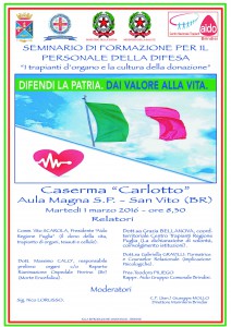 locandina Seminario AIDO Caserma Carlotto