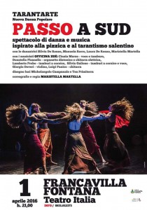 LOCANDINA PASSO A SUD - FRANCAVILLA FONTANA 1 APRILE