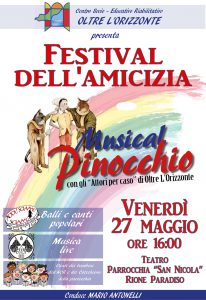 Locandina Musical Oltre L'Orizzonte 27 maggio 2016