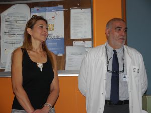 Angela Carluccio e Saverio Cinieri