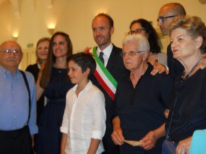 Zaccaria con i famigliari
