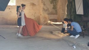 foto backstage shooting