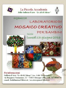mosaico per bambini