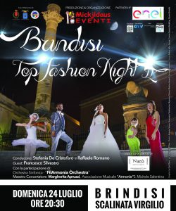 Locandina ufficiale Top Fashio night 4.a Edizione