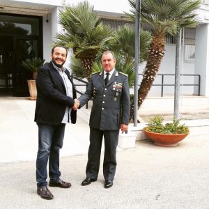 Ciraci con Maurizio DE Panfilis GdF
