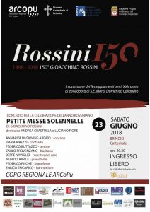 Sabato 23 la “Petite Messe Sollennelle” di Rossini nella ...