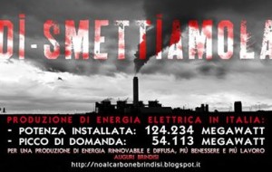 No al Carbone: “Di-Smettiamola”
