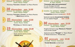 Gravinarts: programma di eventi per la valorizzazione dei siti carsici di Villa Castelli