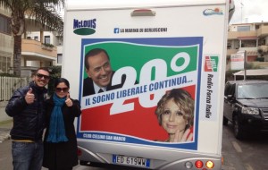 Club Forza Silvio di Cellino: “La Marina di Berlusconi” on the Road
