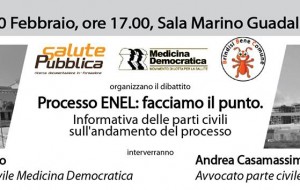 Salute Pubblica, Medicina Democratica e BBC fanno il punto sul processo Enel