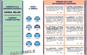 Sabato e domenica le primarie di Fratelli d’Italia: i seggi in provincia di Brindisi