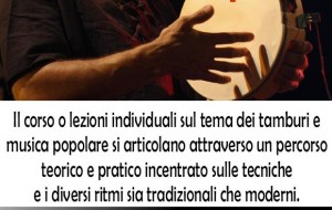 Corso di Tamburello e di Musica Popolare a San Pancrazio Salentino