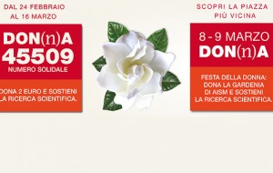 Don(na) la Gardenia di Aism contro la sclerosi multipla