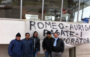 Protestano i giardinieri dell’ospedale Perrino