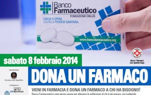 XIV Giornata di Raccolta del Farmaco: oggi dona un farmaco