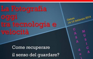 Casa della Musica: al via ciclo di incontri sulla cultura fotografica