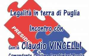 Tasselli della legalità: il Generale Vincelli all’ITT Giorgi