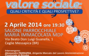 AC Oria: domani tavola rotonda su “lavoro come valore sociale”