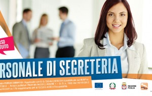 Aperte le iscrizioni al corso per “Personale di Segreteria”