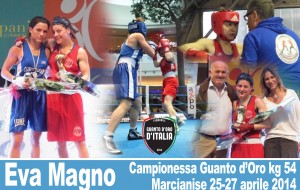 Boxe: Eva Magno vince il Guanto d’Oro d’Italia