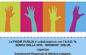 Brindisi città dello Sport: domenica campionati di Atletica per portatori di disabilità intellettive