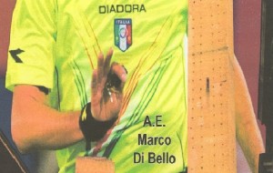 L’arbitro brindisino Di Bello riceve il premio come miglior debuttante in Serie A
