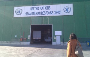 Partiti da Brindisi aiuti umanitari per la popolazione di Gaza